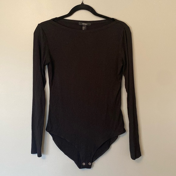 ๐ Forever 21 long sleeved bodysuit - large ๐ - Picture 1 of 8